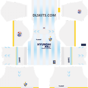 Ulsan Hyundai FC Kit 2019 - Dream League Soccer Kits & Logo AFC Ulsan Hyundai Away Kit 2019 - DLS Kits - Dream League Soccer Kits URL 512x512