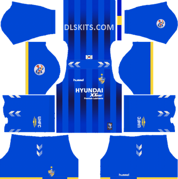 Ulsan Hyundai FC Kit 2019 - Dream League Soccer Kits & Logo AFC Ulsan Hyundai Home Kit 2019 - DLS Kits - Dream League Soccer Kits URL 512x512