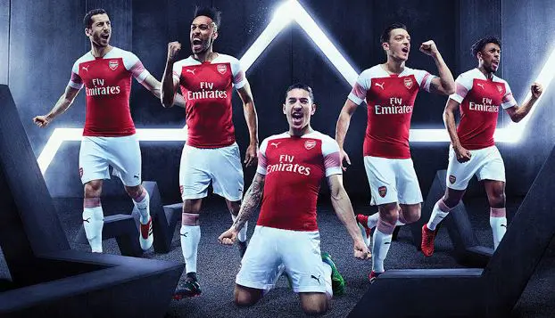 Arsenal 2018-19 Kit 512x512 Dream League Soccer Kits & Logo Arsenal Kits 2018-19 English Premier League
