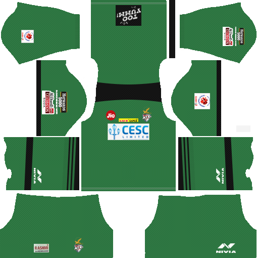 ATK Kolkata Kit 2018 Dream League Soccer Kits 512x512 URL - Goalkeeper