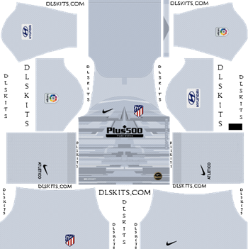 Dream League Soccer Kits Atlético Madrid Goalkeeper Home Kit 2019-2020