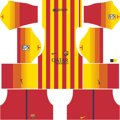 Dream League Soccer Barcelona Kits 2013-2014 Away URL 512x512