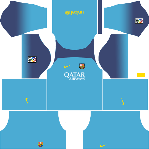 Dream League Soccer Barcelona Kits 2013-2014 URL 512x512 Goalkeeper Away