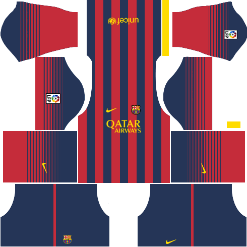 Dream League Soccer Barcelona Kits 2013-2014 URL 512x512
