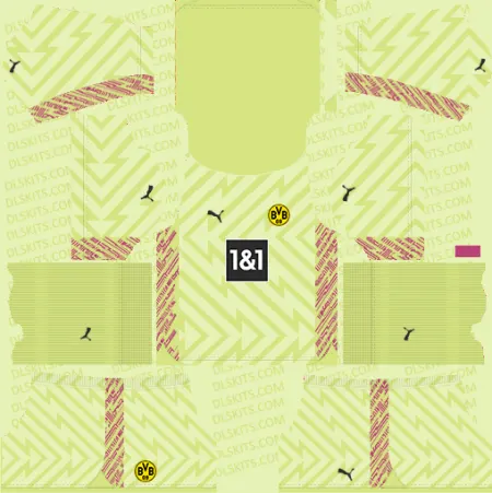 Borussia Dortmund Goalkeeper Home Kit 2024