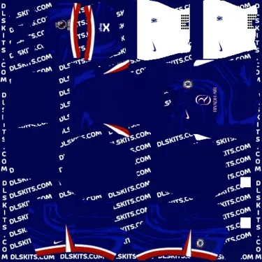 Chelsea Home Kit 2024-25 For Dream League Soccer DLS