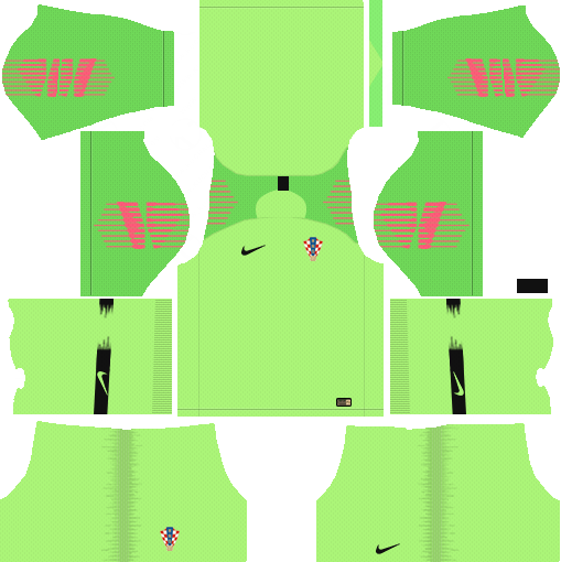 Croatia World Cup 2018 Goalkeeper Dream League Soccer Kits URL 512x512
