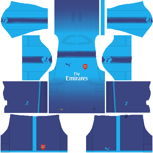 Dream League Soccer Arsenal Kit & Logo 2017-2018 {Arsenal DLS Kits} Dream League Soccer Arsenal Away Kits 2018 512x512
