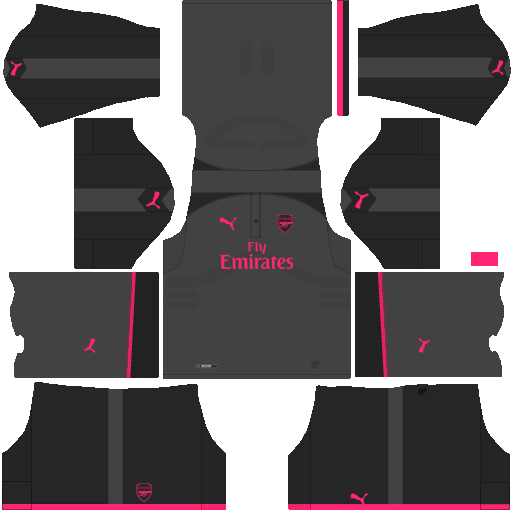 Dream League Soccer Arsenal Kit & Logo 2017-2018 {Arsenal DLS Kits} Dream League Soccer Arsenal Third Kits 2018 512x512