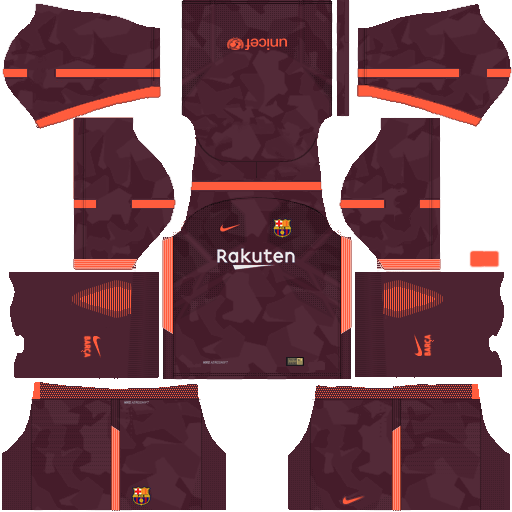 Dream League Soccer Barcelona FC Kits Third 2018 512x512