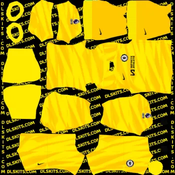 Dream League Soccer Chelsea Goalkeeper Away Kit 2023-24