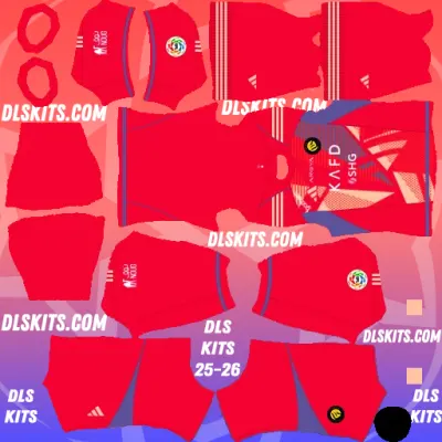 Goalkeeper Third Al-Nassr DLS 25-26 Kits For Dream League Soccer 2025