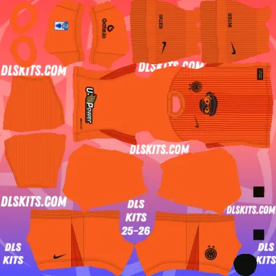 Inter Milan Ninja Turtles Dream League Soccer Kits for DLS 2026 Inter Milan Ninja Turtles Goalkeeper Home Kit DLS 2026