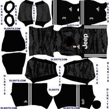 Juventus 2019 Kits for Dream League Soccer 2020 Juventus 2019 Goalkeeper Home Kit - DLS 19 Kits - Dream League Soccer Kits