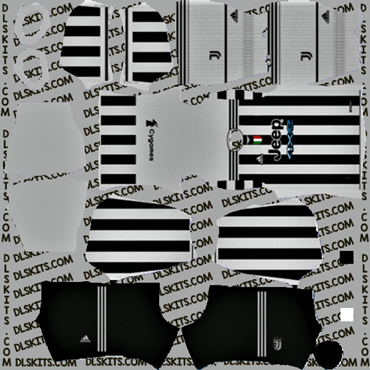 Juventus 2021-22 Home Dream League Soccer Kits - DLS 21 Kits
