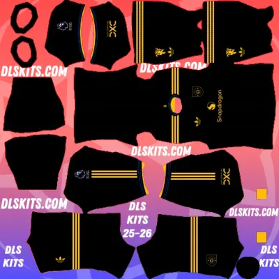 Manchester United 2025-26 Dream League Soccer Kits For DLS 26 Manchester United Third 2025-26 Dream League Soccer Kits For DLS 25 Game