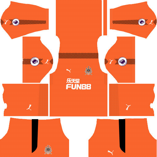 Newcastle United Away Goalkeeper Dream League Soccer Kits 2017-18 512x512 URL