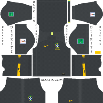 Nike Brazil Copa America 2019 Kit – Dream League Soccer Kits & Logo Nike Copa America Goalkeeper Away Kit 2019 - DLS 19 Kits - Dream League Soccer Brazil Kits 2019