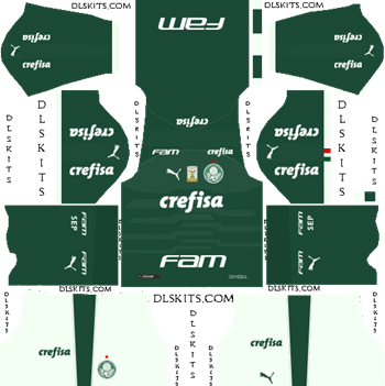 Palmeiras Home Kit 2019 - DLS 19 Kits - Dream League Soccer Kits URL 512x512