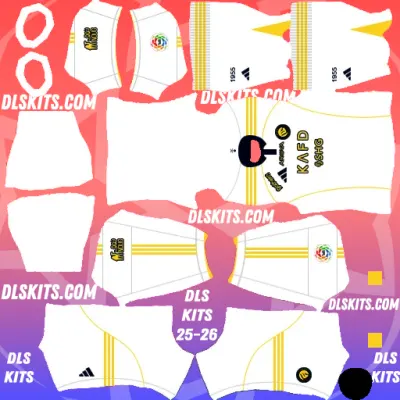 Third Al-Nassr Kit 2025-26 Dream League Soccer Kits For DLS 25