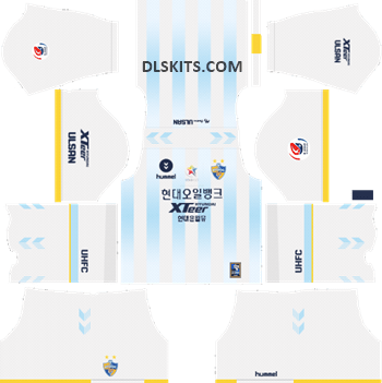 Ulsan Hyundai FC Kit 2019 - Dream League Soccer Kits & Logo Ulsan Hyundai Away Kit 2019 - DLS Kits - Dream League Soccer Kits URL 512X512